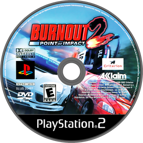 Burnout 2: Point of Impact - Disc Image