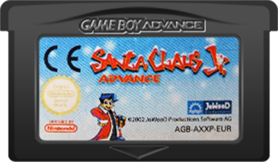 Santa Claus Jr. Advance - Fanart - Cart - Front Image