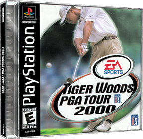 Tiger Woods PGA Tour 2000 - Box - 3D Image
