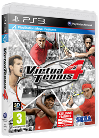 Virtua Tennis 4 - Box - 3D Image
