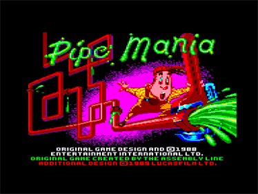 Pipe Mania!! - Screenshot - Game Title Image