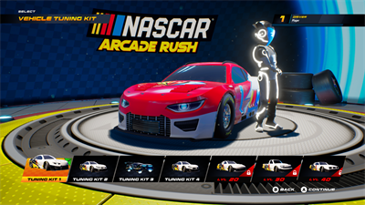 NASCAR Arcade Rush - Screenshot - Game Select Image