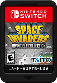 Space Invaders: Invincible Collection - Cart - Front Image