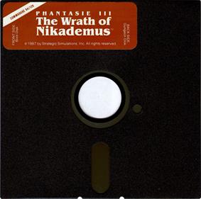 Phantasie III: The Wrath of Nikademus - Disc Image