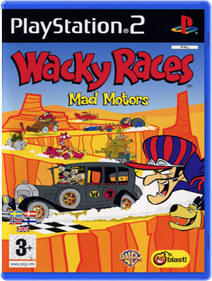 Wacky Races: Mad Motors - Box - Front - Reconstructed Image