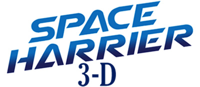 Space Harrier 3-D - Clear Logo Image