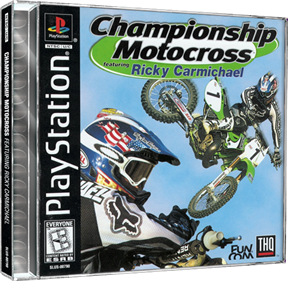 Championship Motocross featuring Ricky Carmichael - Box - 3D Image