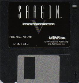 Sargon V: World Class Chess - Disc Image