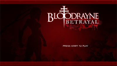 BloodRayne: Betrayal - Screenshot - Game Title Image