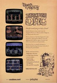 Rescuing Orc - Box - Back Image