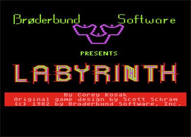 Labyrinth - Screenshot - Game Title Image
