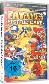 Fat Princess: Fistful of Cake - Box - 3D Image