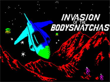 Invasion of the Body Snatchas! - Screenshot - Game Title Image