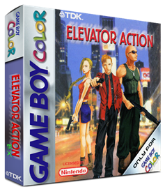 Elevator Action EX - Box - 3D Image