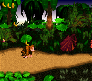 Donkey Kong Country: 2P Proof of Concept - Screenshot - Gameplay Image