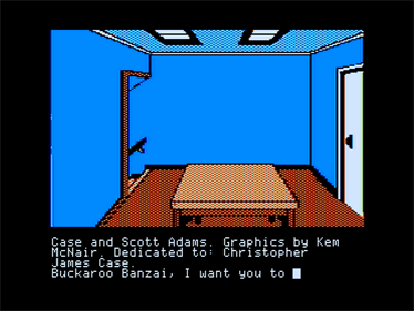 The Adventures of Buckaroo Banzai: Across the 8th Dimension! - Screenshot - Gameplay Image