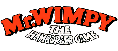 Mr. Wimpy: The Hamburger Game - Clear Logo Image