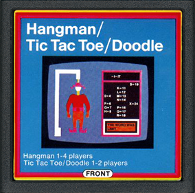 Hangman / Tic-Tac-Toe / Doodle - Cart - Front Image