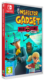 Inspector Gadget: MAD Time Party - Box - 3D Image