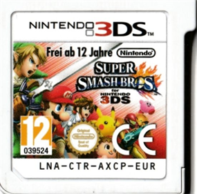 Super Smash Bros. for Nintendo 3DS - Cart - Front Image