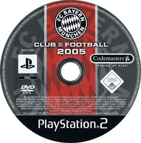Club Football 2005: FC Bayern Munchen  - Disc Image