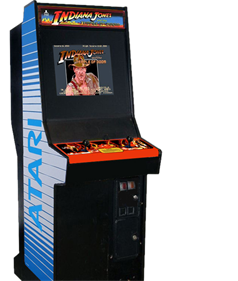 Indiana Jones and the Temple of Doom - Arcade - Cabinet Image