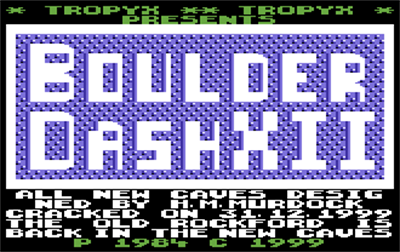 Boulder Dash XII (Murdock) - Screenshot - Game Title Image