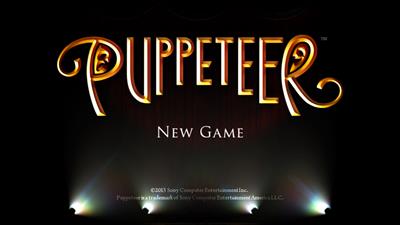 Puppeteer - Screenshot - Game Title Image