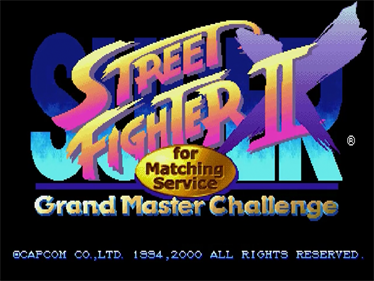 Super Street Fighter II X for Matching Service - Screenshot - Game Title Image