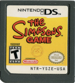 The Simpsons Game - Cart - Front Image