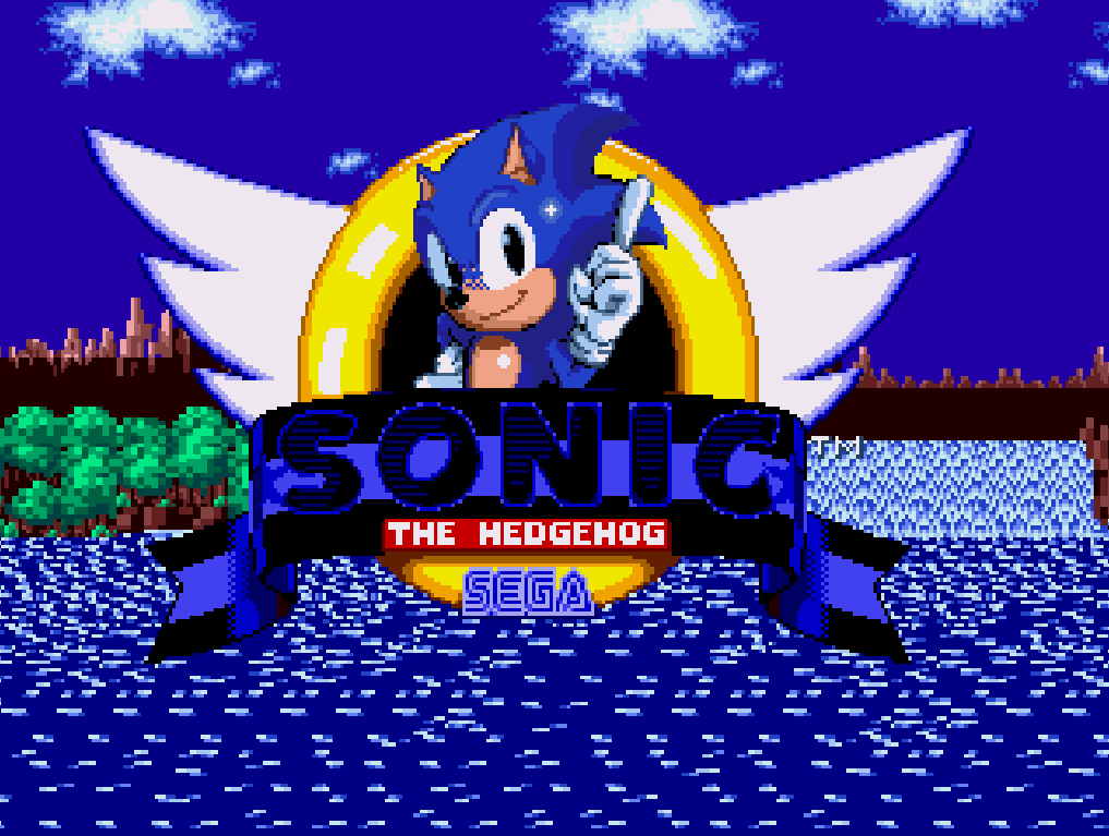 Teen Sonic in Sonic 1