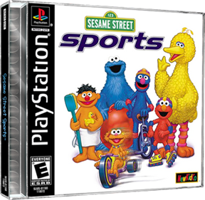 Sesame Street Sports - Box - 3D Image