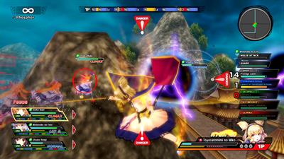 Touhou Sky Arena Matsuri Climax - Screenshot - Gameplay Image