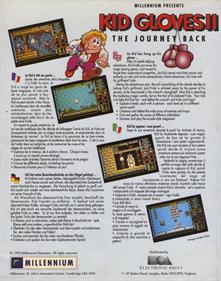 Kid Gloves II: The Journey Back - Box - Back Image