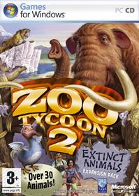 Zoo Tycoon 2: Extinct Animals - Box - Front Image