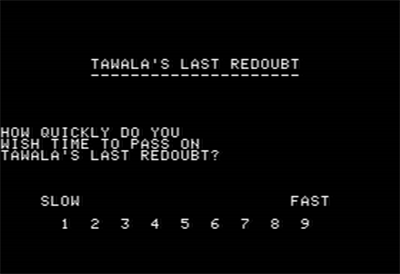 Galactic Saga IV: Tawala's Last Redoubt - Screenshot - Game Select Image