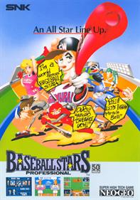 Baseball Stars Professional - Advertisement Flyer - Front Image