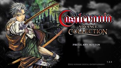 Castlevania Advance Collection - Screenshot - Game Title Image