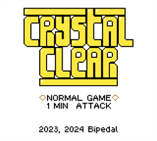 Crystal Clear - Screenshot - Game Title Image