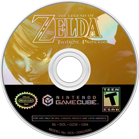 The Legend of Zelda: Twilight Princess - Disc Image