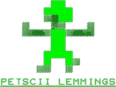 PETSCII Lemmings - Clear Logo Image