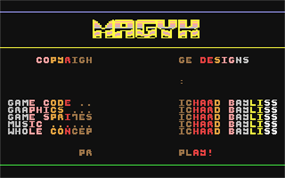 Magyk - Screenshot - Game Title Image