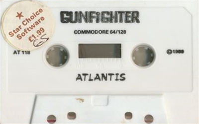 Gunfighter (Atlantis Software) - Cart - Front Image