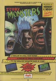 Scary Monsters - Advertisement Flyer - Front Image