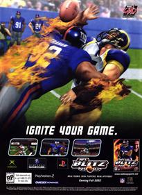 NFL Blitz 2003 - Advertisement Flyer - Front Image