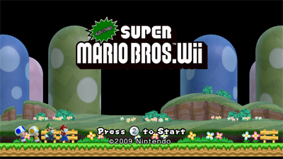Another Super Mario Bros. Wii - Screenshot - Game Title Image