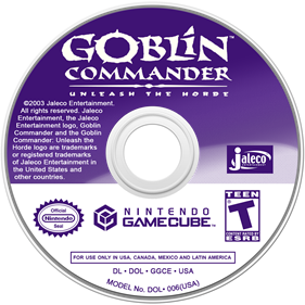 Goblin Commander: Unleash the Horde - Disc Image