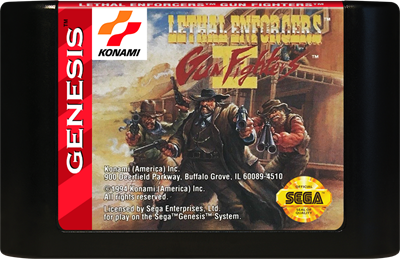 Lethal Enforcers II: Gun Fighters - Cart - Front Image