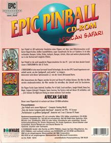 Epic Pinball: The Complete Collection - Box - Back Image