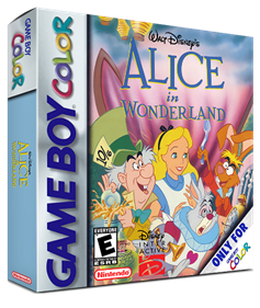 Alice in Wonderland - Box - 3D